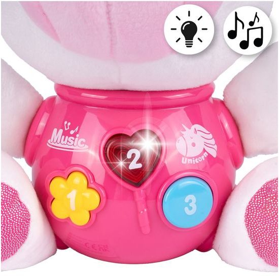 Interaktivní plyšový jednorožec na baterie Magic Unicorn