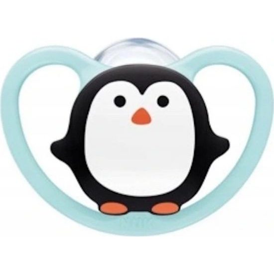 Nuk Dudlík silikonový Space 6-18m, 1ks