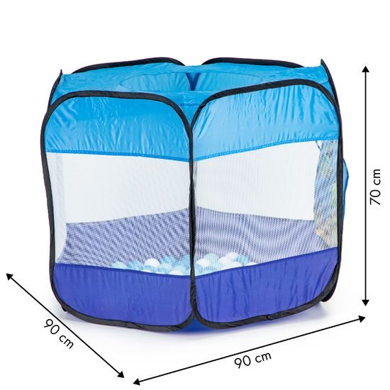 Ecotoys dětský stan Underwater + 100 barevných míčků