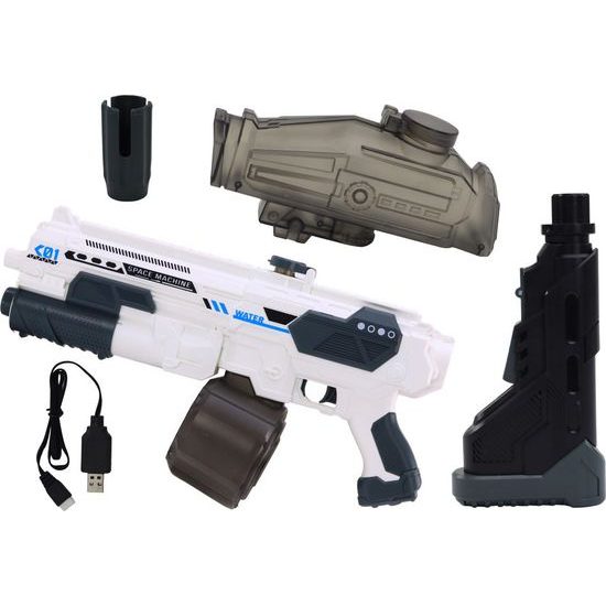 Vodní puška Automatic M416 na akumulátor bílá