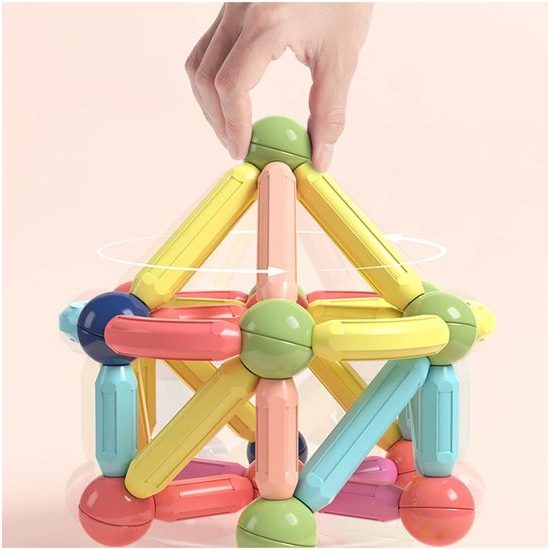 Magnetická stavebnice Magnetic Sticks 45 dílků