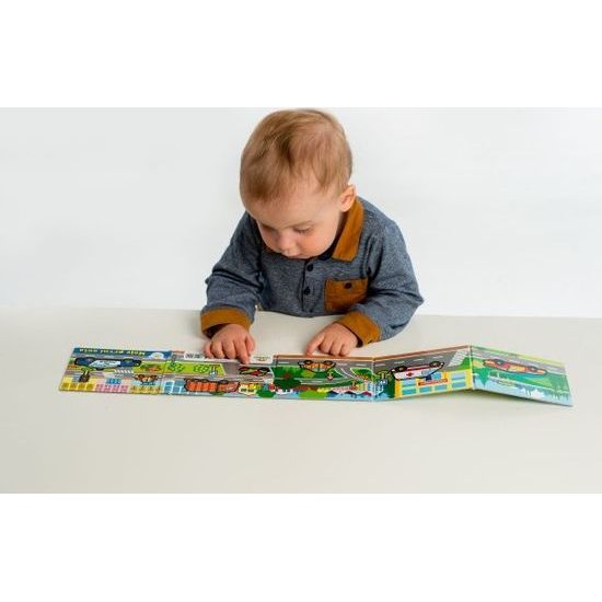 Knížka Leporelo - Moje první auta