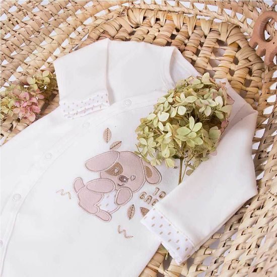 EEVI Overal Newborn ecru 50 (0-1m)