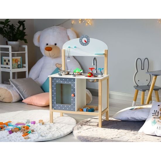 Ecotoys dětská dřevěná kuchyňka Little Chef