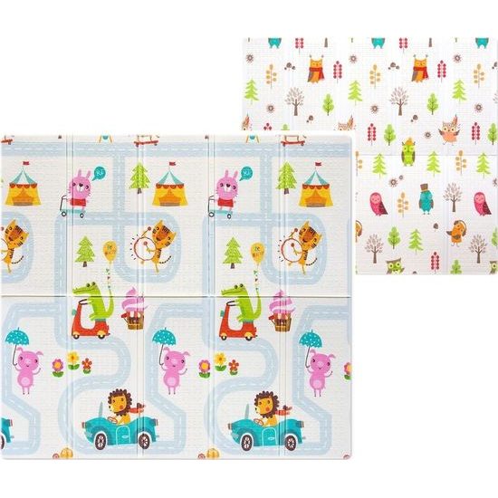 Milly Mally Skládací pěnová podložka, 197 x 177cm - Play Street