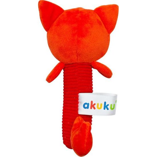 Plyšové chrastítko Liška