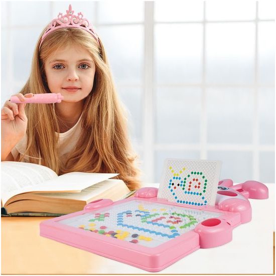 Magnetická tabulka Zajíček - růžová