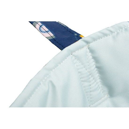 Koš na hračky Sensillo lišky tmavě modrý