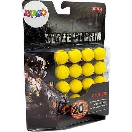 Pěnové střely do pušky 2 cm 20 ks