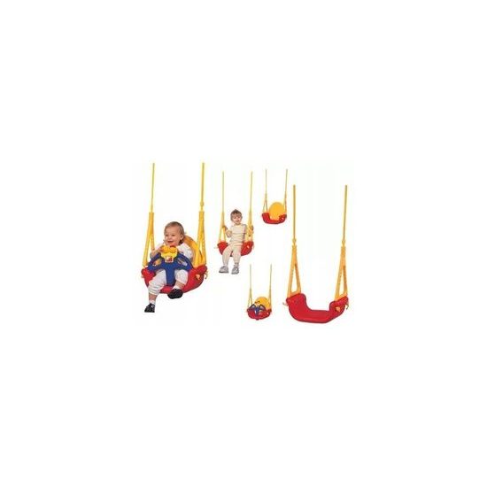 Ecotoys dětská houpačka 3v1 EduPlay