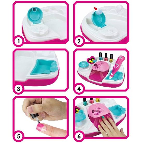 Dětské nehtové studio na baterie Just Nail II