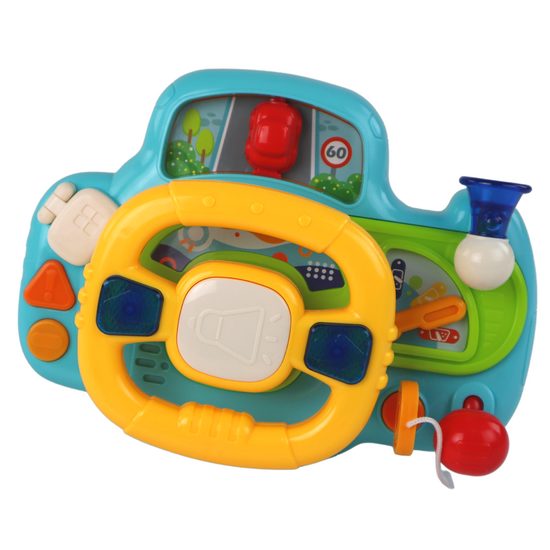 Haunger interaktivní volant se světly a zvuky Navigation Bridge oranžový