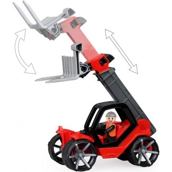 Auto Truxx 2 teleskopický nakladač s figurkou
