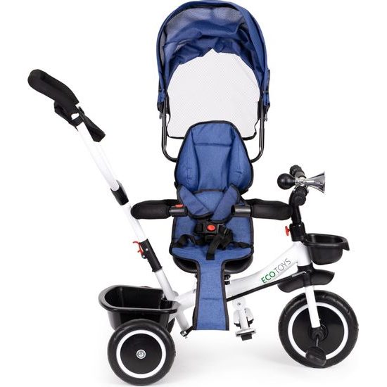 Ecotoys dětská tříkolka s otočným sedadlem S360 modrá