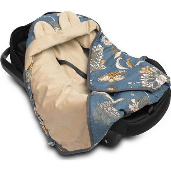 Sametová zavinovačka do autosedačky maroko