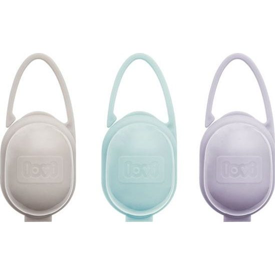 Lovi Pouzdro na dudlík Lovi - pastelově růžové