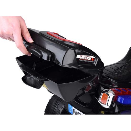 Dětská elektrická tříkolka Speed Star černá