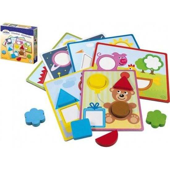 Dřevěná Vkládačka