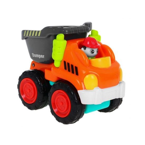 Huile Toys sestava 6 kusů stavebních autíček Construction Vehicle