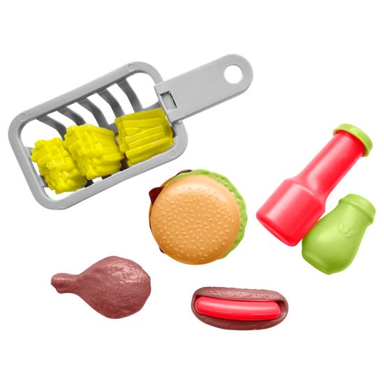 Velká dětská kuchyňka s digestoří a příslušenstvím Red Kitchen