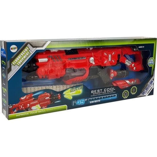 Luminiscenční pistole s pěnovými náboji