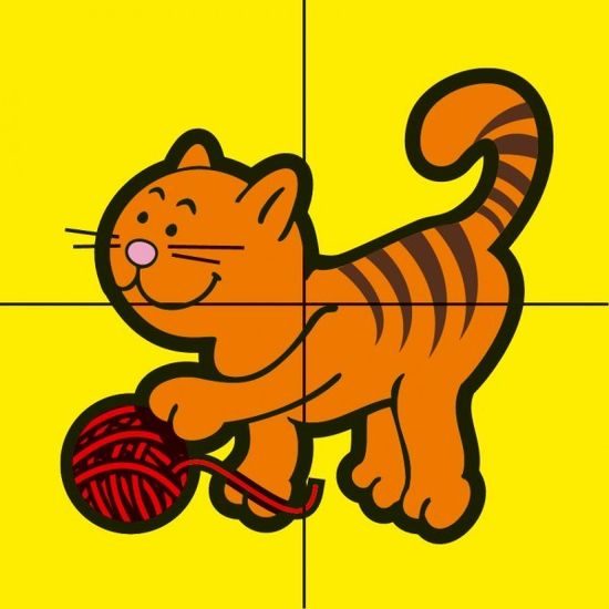 Kostky Moje první zvířátka 4ks