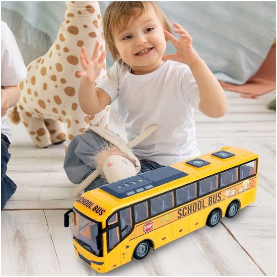 Autobus na dálkové ovládání School Bus 1:30