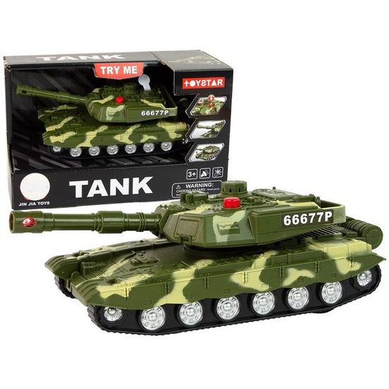 Tank se světlem a zvukem TryMe Tank