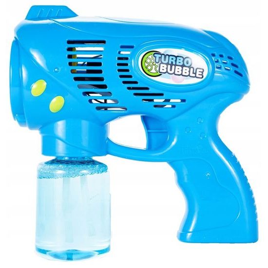 Bublifuk pistole na baterie Turbo Bubble modrá