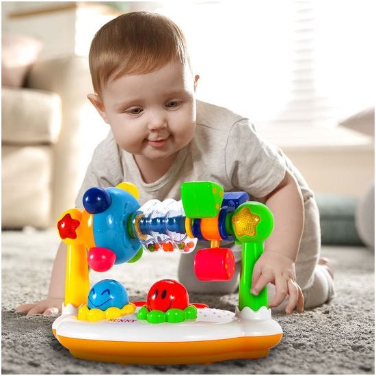 Dětské vzdělávací chrastítko na baterie Music Kingdom