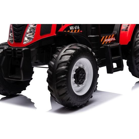 Dětský elektrický traktor A011 24V červená