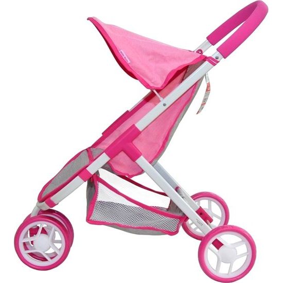 Kočárek pro panenky MILLY MALLY Susie Prestige Pink