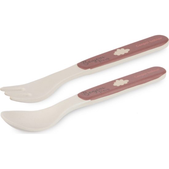 CANPOL babies Sada nádobí BONJOUR PARIS 5ks červená