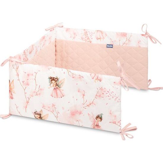 Ochranný mantinel do postýlky, Víly růžová