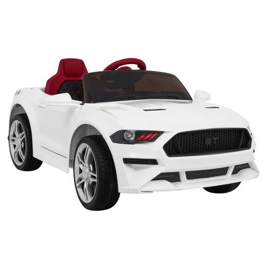 Dětské elektrické autíčko Mustang GT bílé