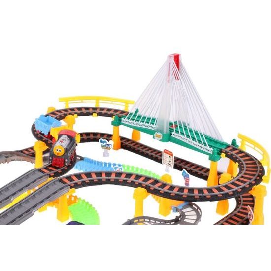 Dětská vláčkodráha se zvukem Cartoon Trail 192 součástí