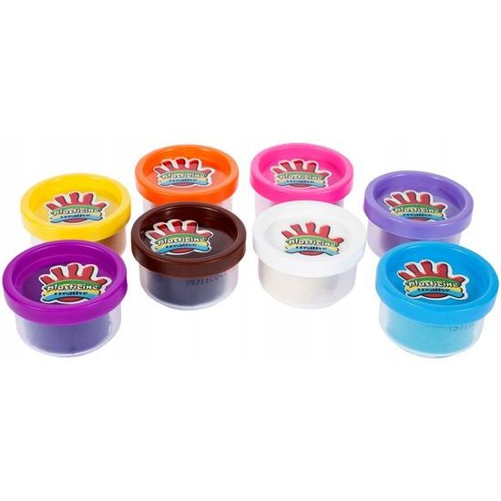 Modelovací plastelína pro děti s formičkami 8 barev Plasticine Set