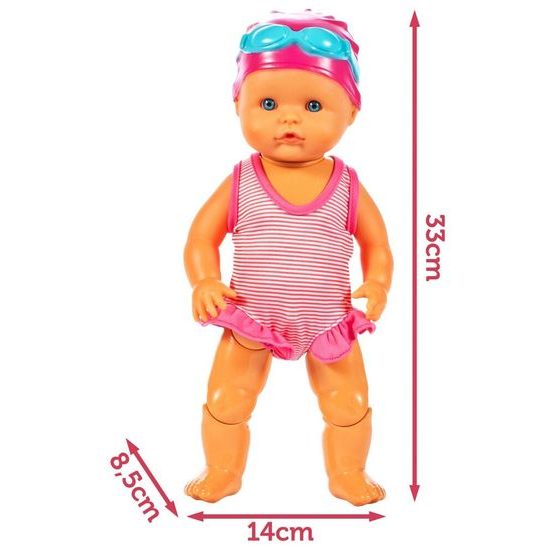 Voděodolná panenka na plavání Swimming Doll