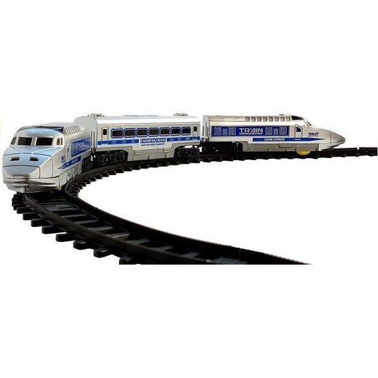 Vlak na baterie se světlem a zvukem