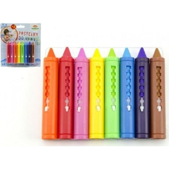 Pastelky do vany 8 ks