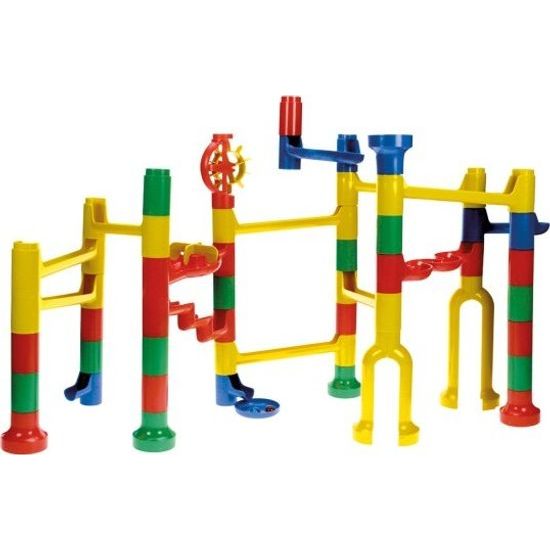 Kuličková dráha 48ks + 20 kuliček