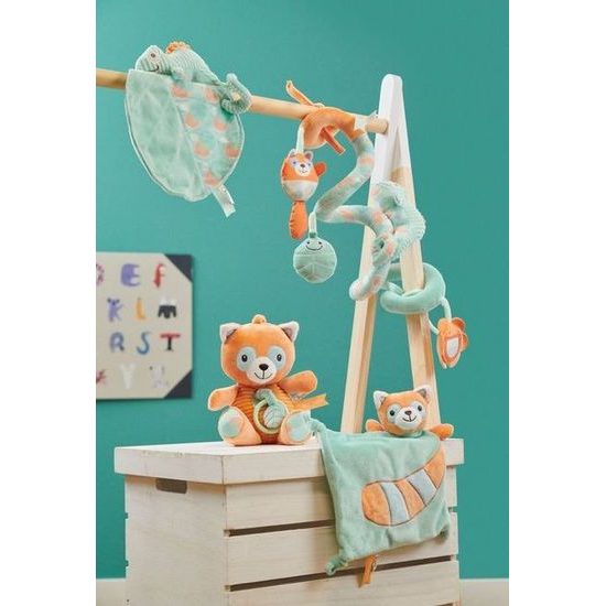 Závěsná hračka Spirála na kočárek Chameleon