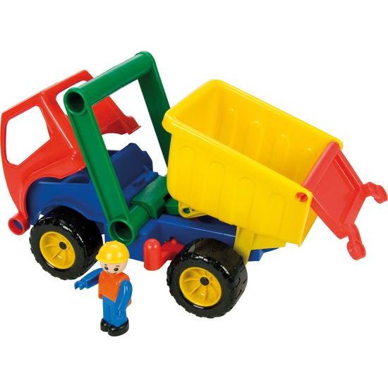 Auto sklápěč s figurkou