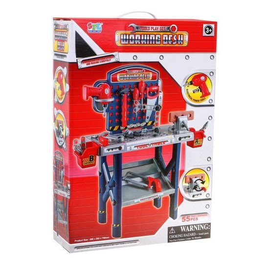 Dětská pracovní dílna s vrtačkou na baterie Working Desk