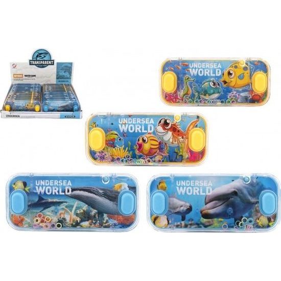 Vodní hlavolam - mořský svět - mix 4 druhy