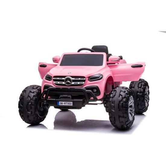 Elektrické auto Mercedes DK-MT950 4x4 světlé růžová