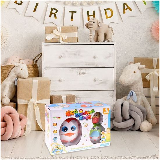 Interaktivní naučná pyramida Egg Stacking