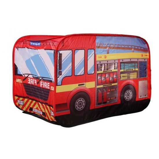 Ecotoys dětský stan Požární auto