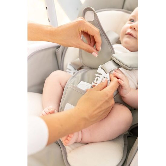 Kojenecké houpací křeslo Indigo black wine