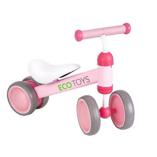 Ecotoys dětské mini odrážedlo Pink Bike